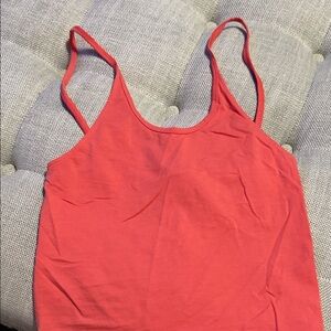 American Eagle Outfitters Coral Scoop Neck Camisole